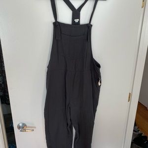 AERIE Soft Overall/Romper with Pockets